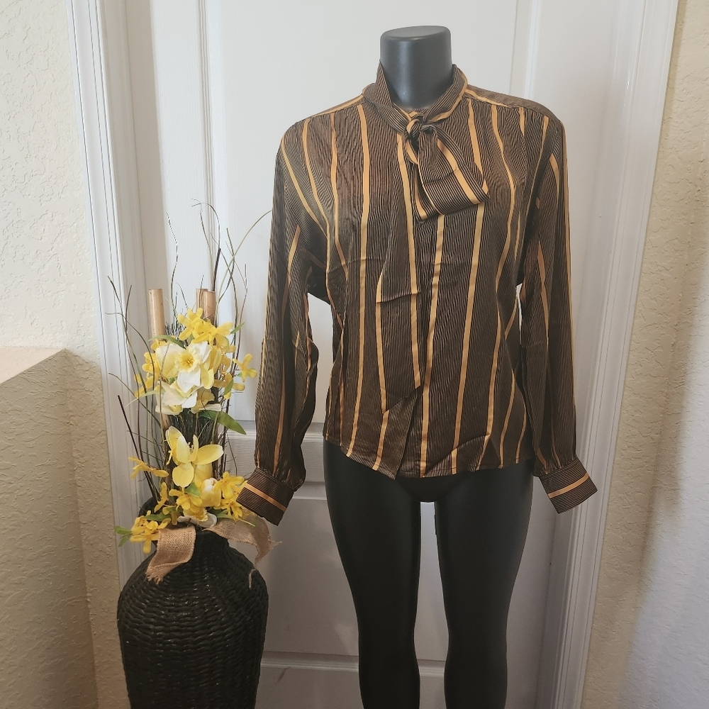 Celine Paris button-down silk shirt size 42